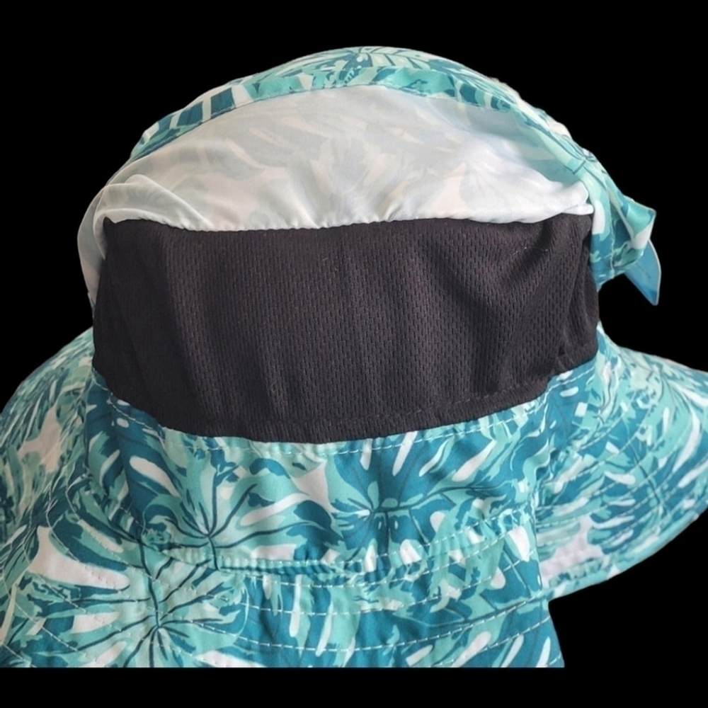 BANANA Boat | Unisex Sun Hat Blue Palms OS - Picture 9 of 16